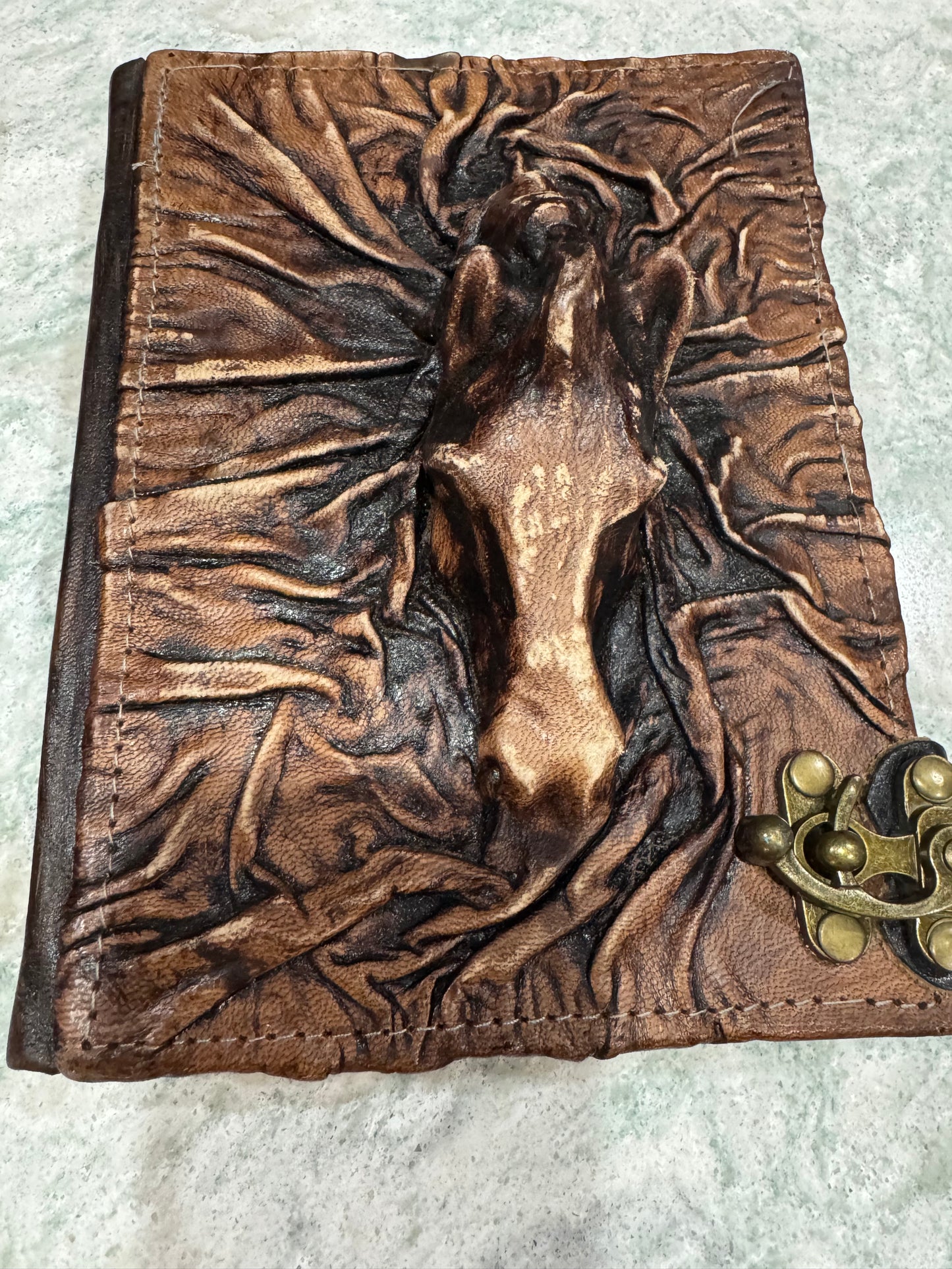 Handmade Leather Journals | 3 Dimensional | 3D Leather