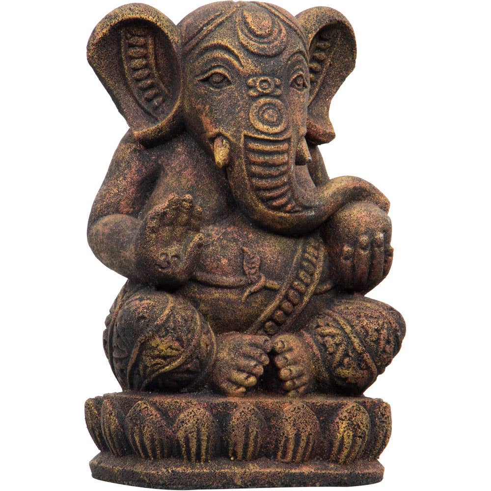 Ganesha Volcanic Stone Statue