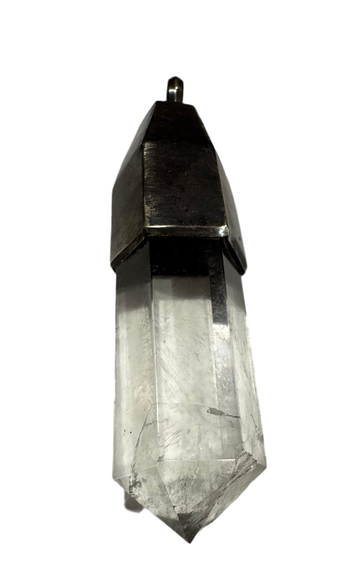 Large Chunky Crystal Point Pendants (Various Crystals)