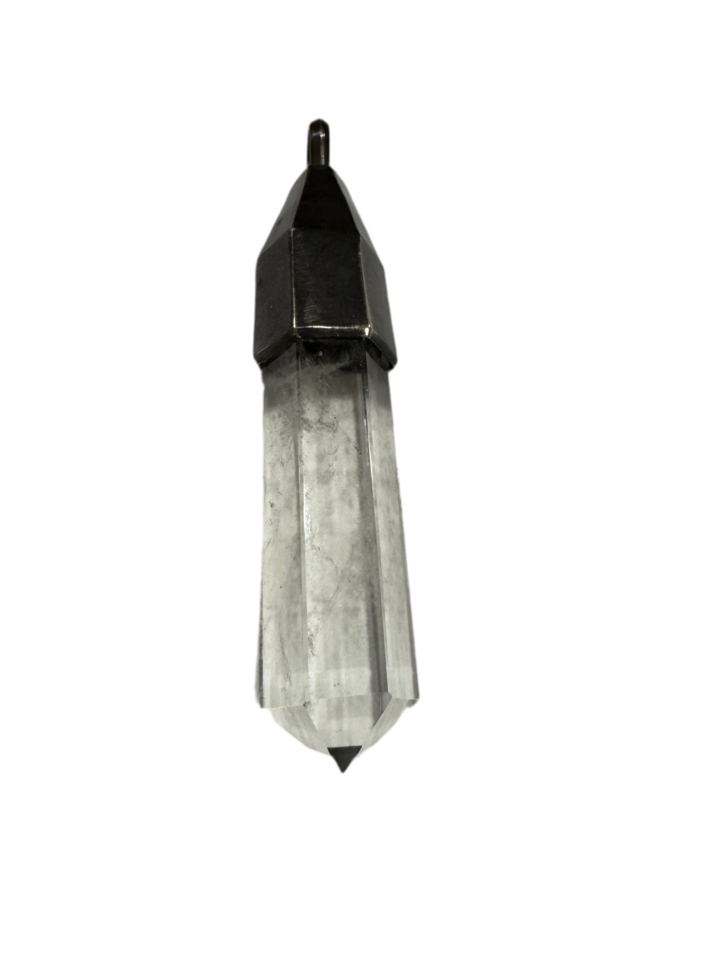 Large Chunky Crystal Point Pendants (Various Crystals)