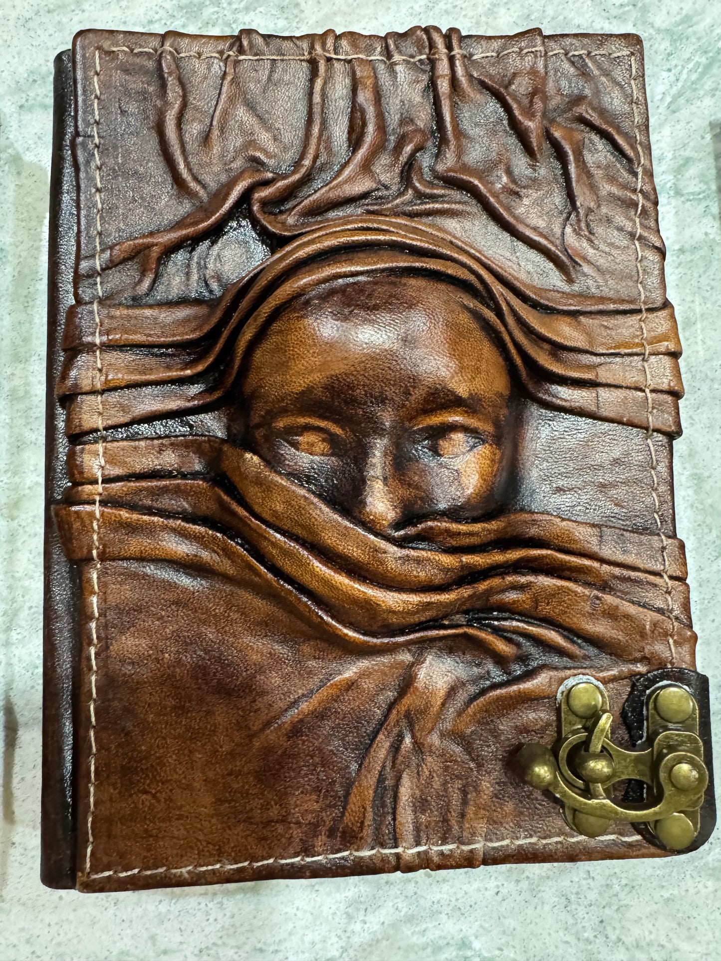 Handmade Leather Journals | 3 Dimensional | 3D Leather