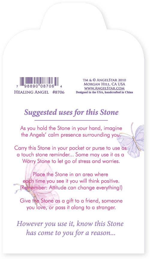Healing Angel Pocket Stone - AngelStar