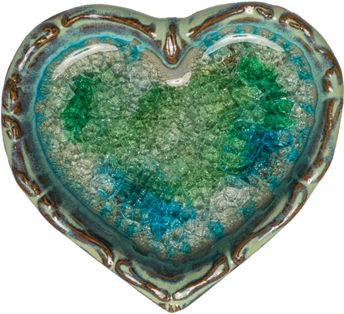 Artisan Series Heart Ceramic Dish