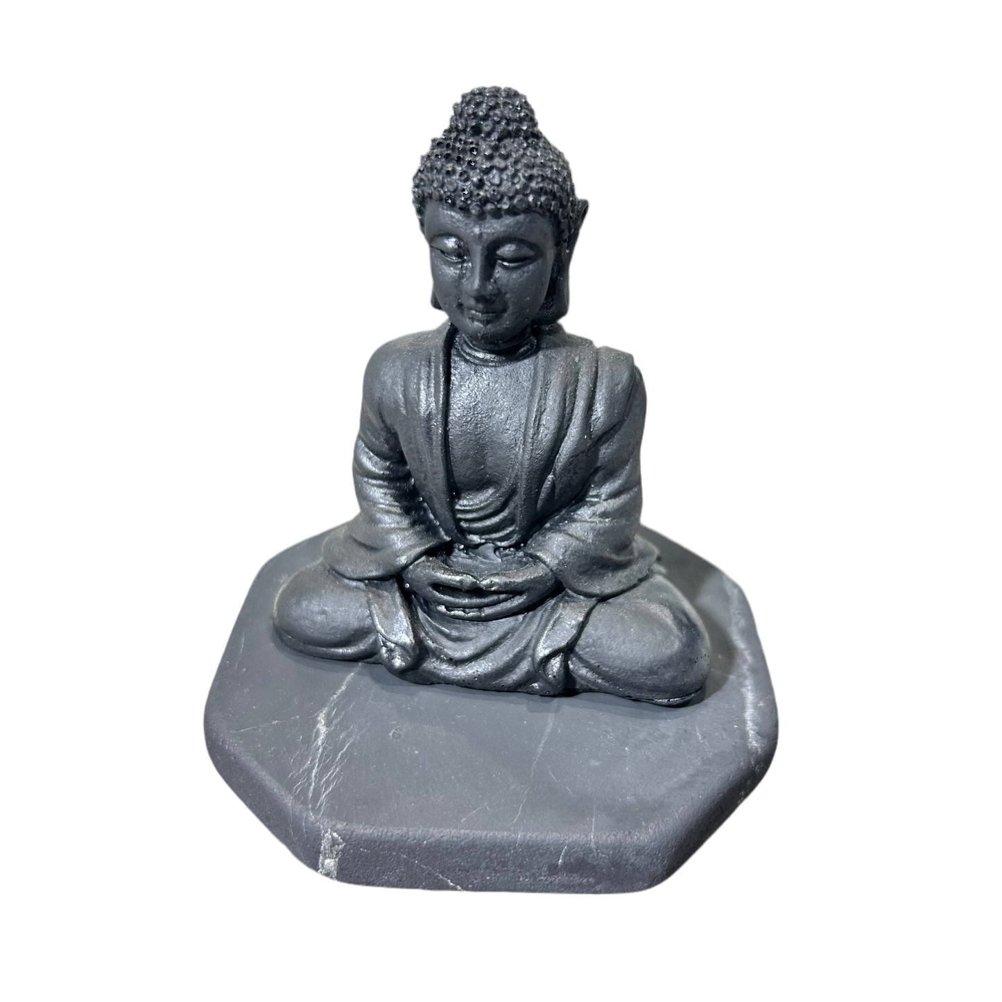 Shungite Buddha Figurine