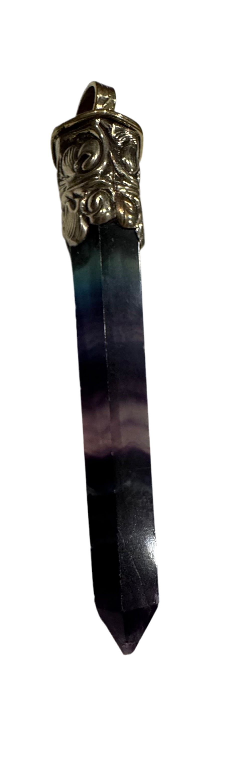 Large Chunky Crystal Point Pendants (Various Crystals)
