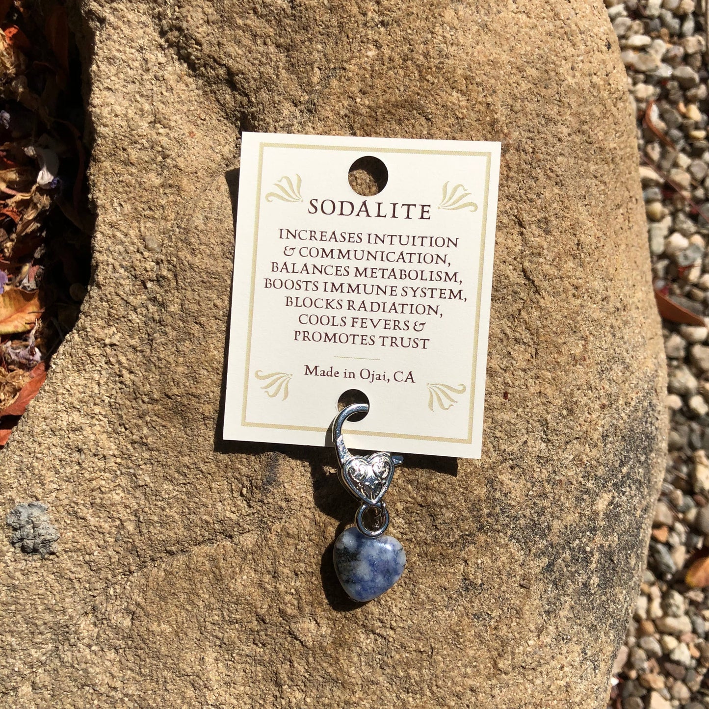 Sodalite Star Healing Pendant for Pets