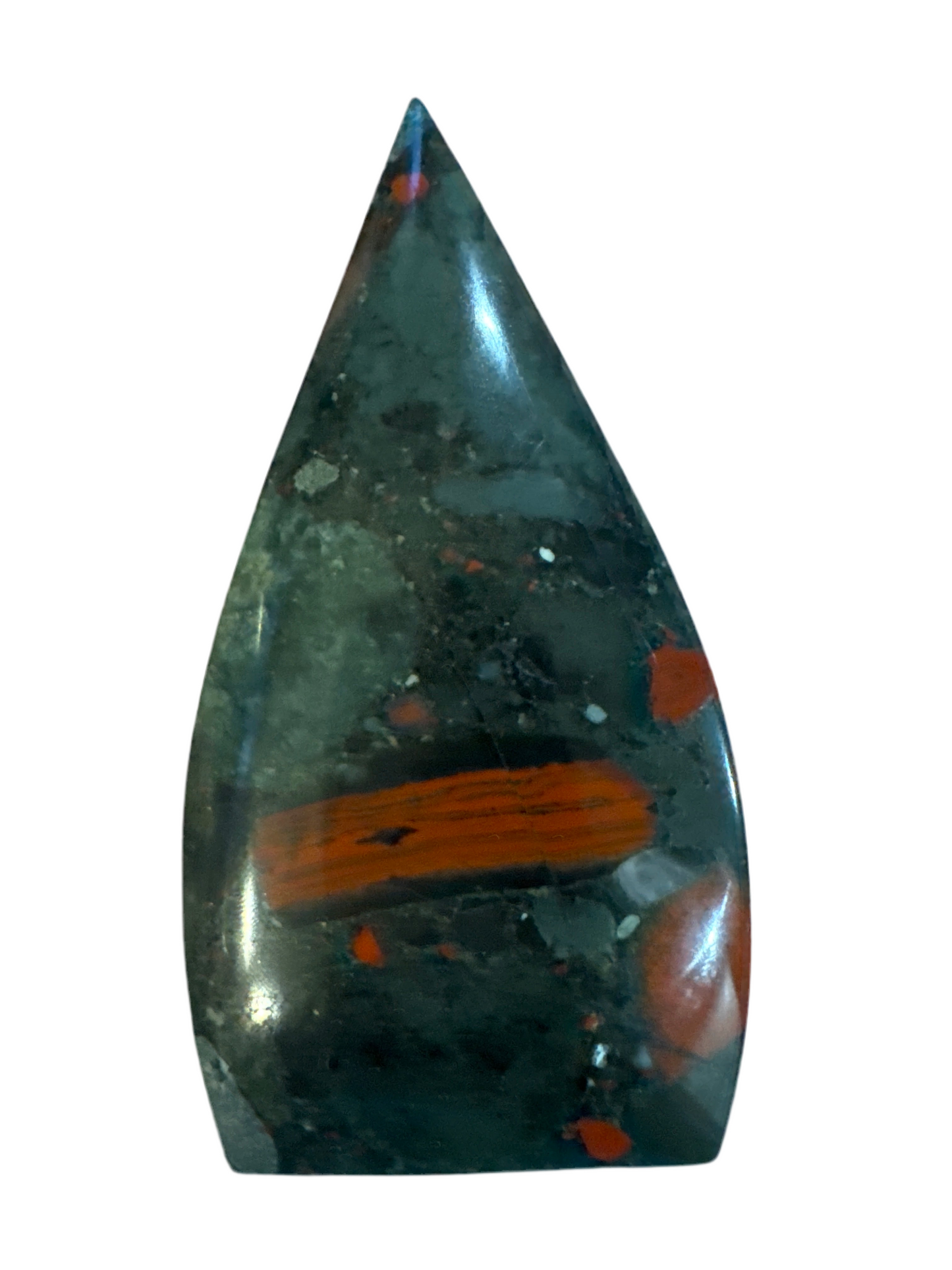 Bloodstone Tear Drop