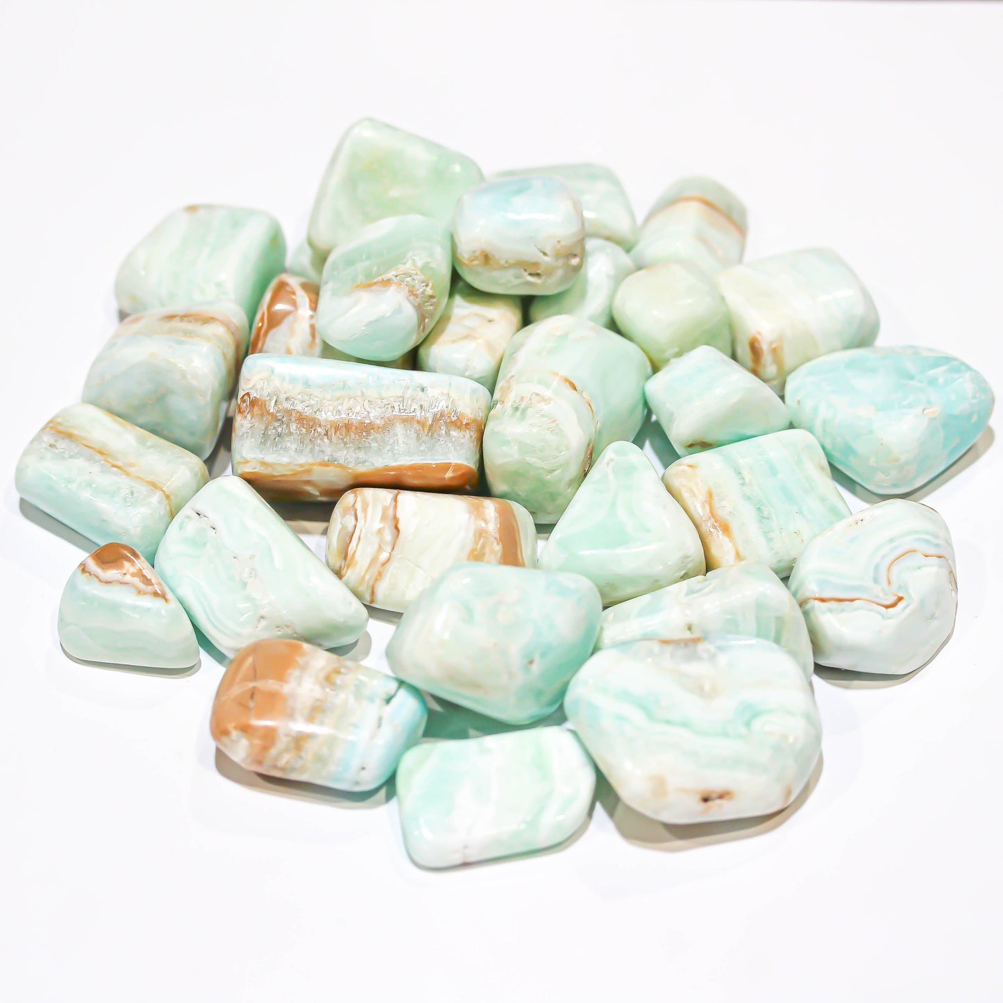 Caribbean Calcite Tumbled Pocket Stone