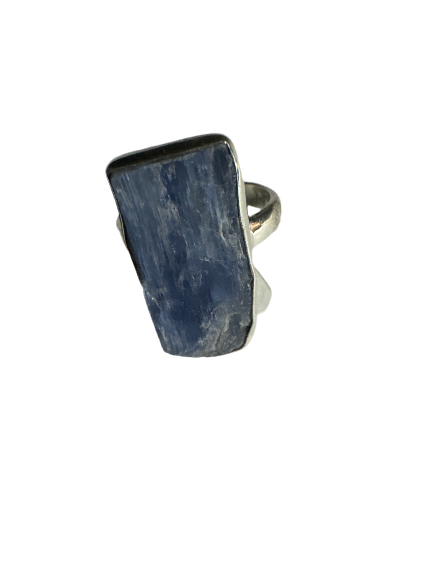 Blue Kyanite Sterling Silver Ring (Size 10)