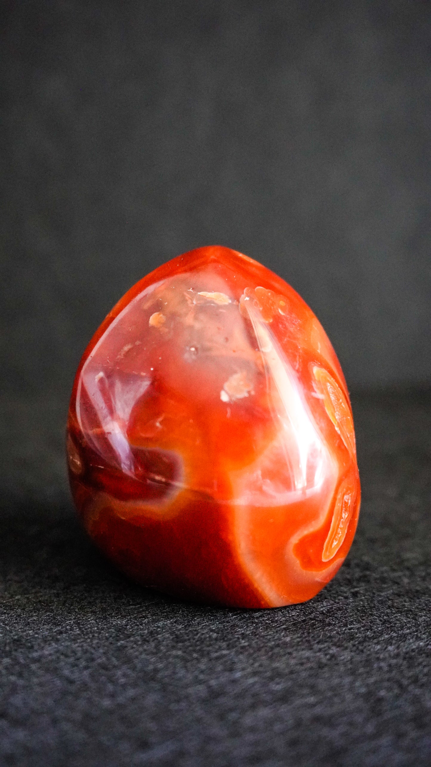 Polished Carnelian Free Form Display Pieces