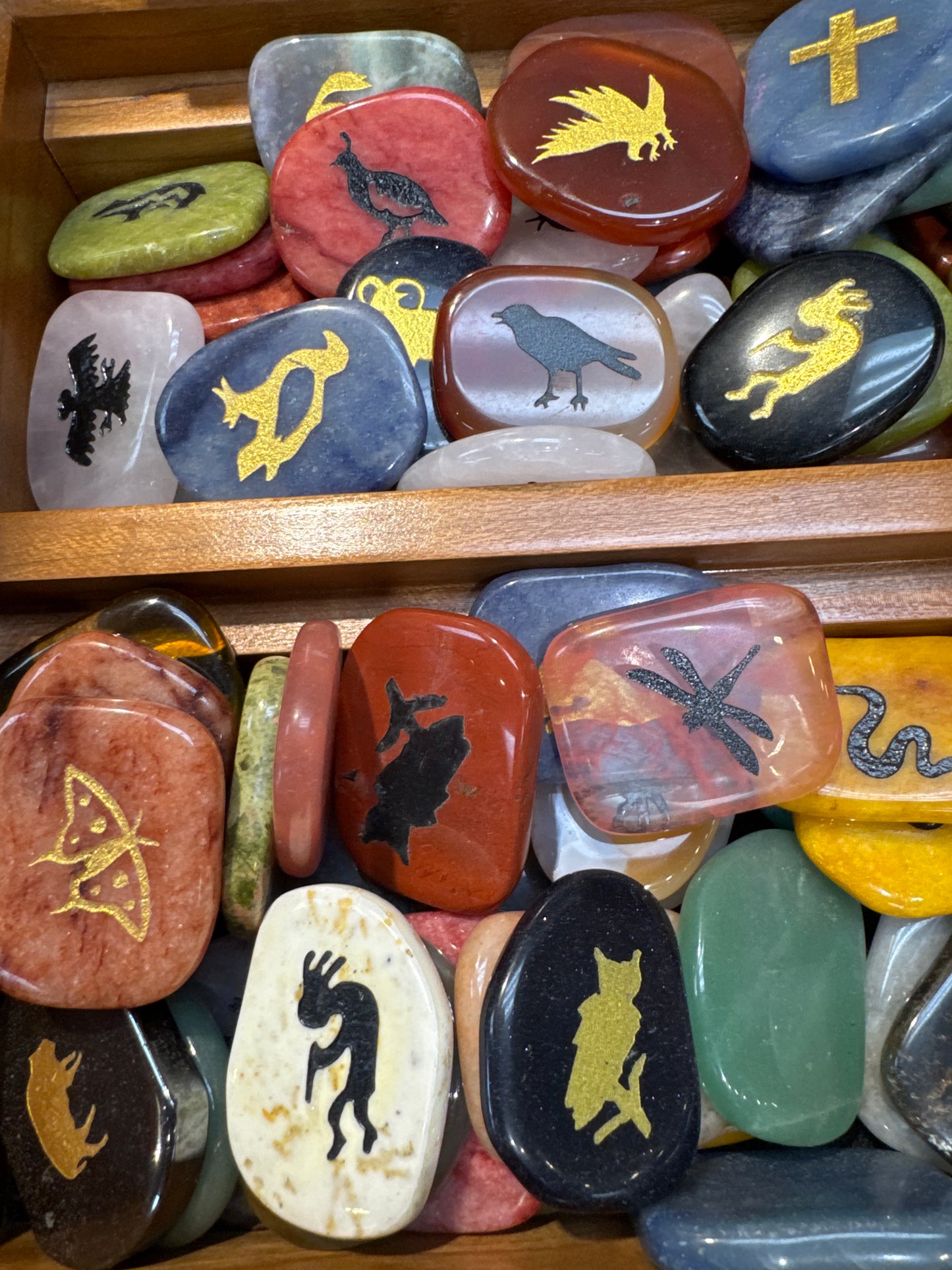 Inspirational Spirit Animal Pocket Stones