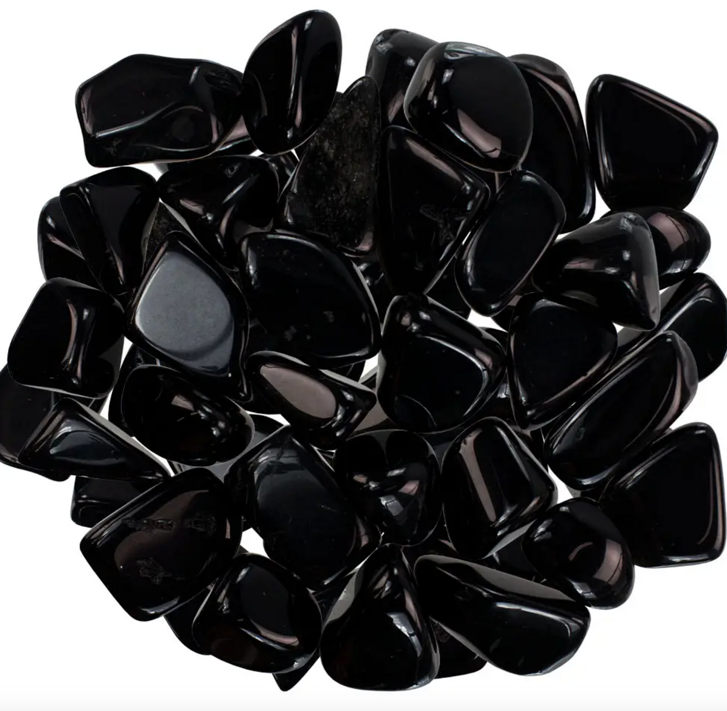 Black Obsidian Tumbled Pocket Stone