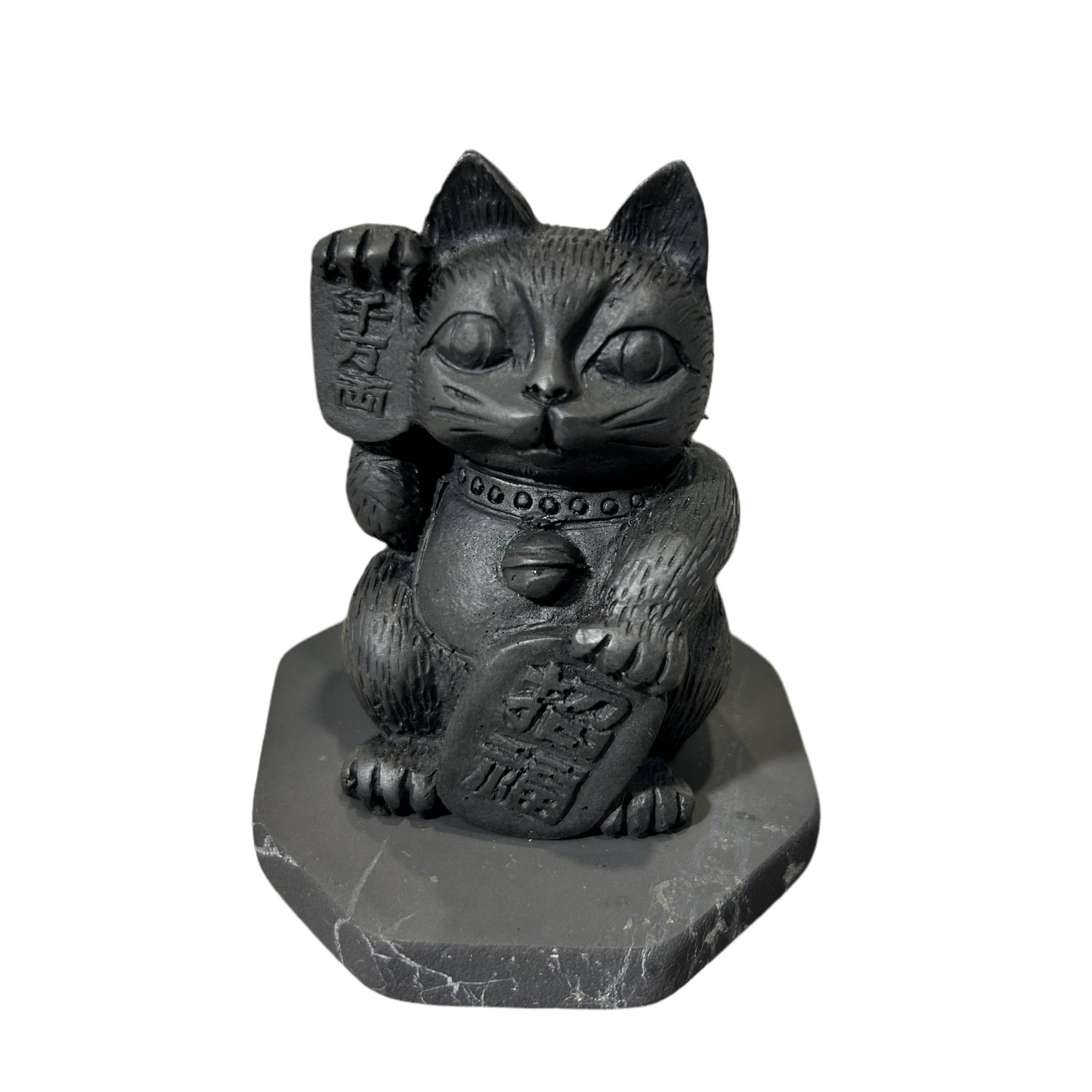 Shungite Figurine Maneki Neko