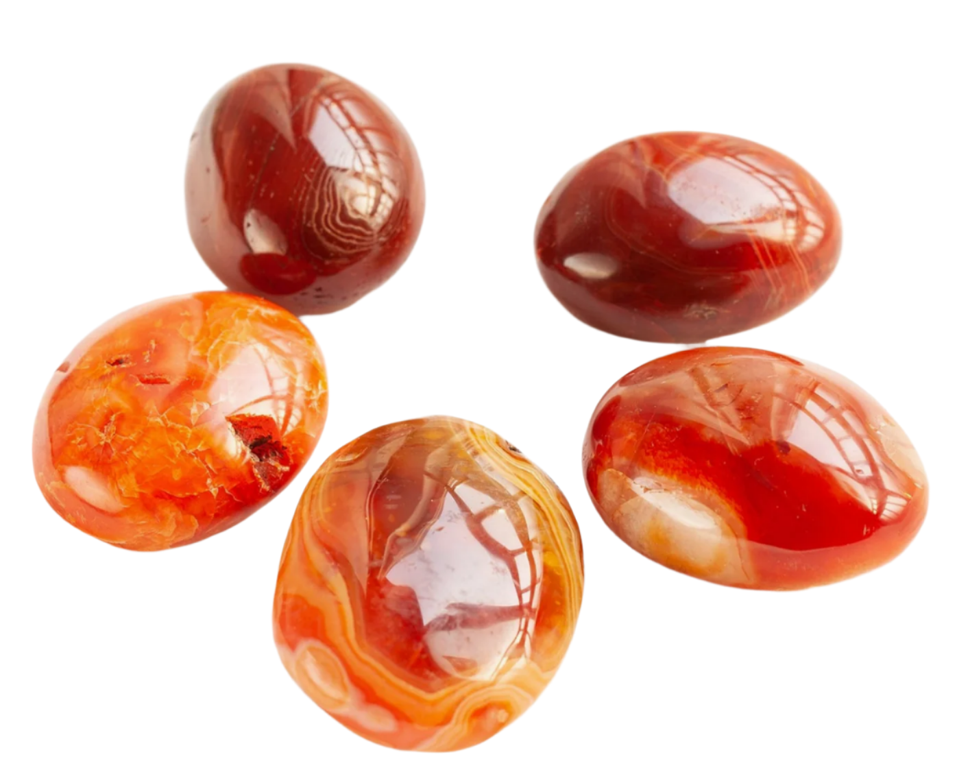 Carnelian Palm Pocket Stone