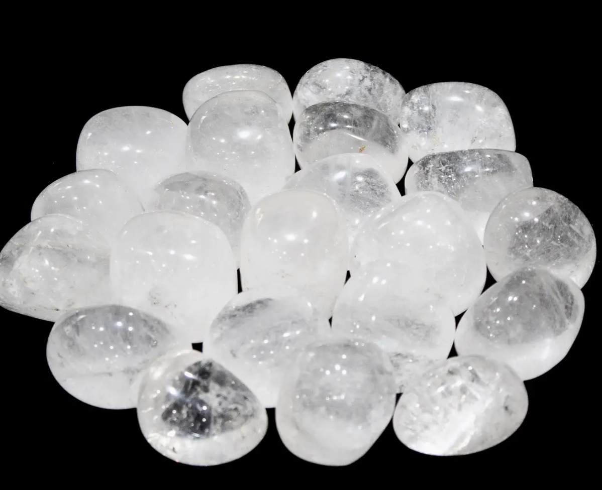 Clear Quartz Tumbled Pocket Stone (Large)