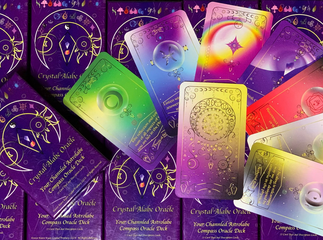 Crystal Alabe Oracle Deck by Kiara