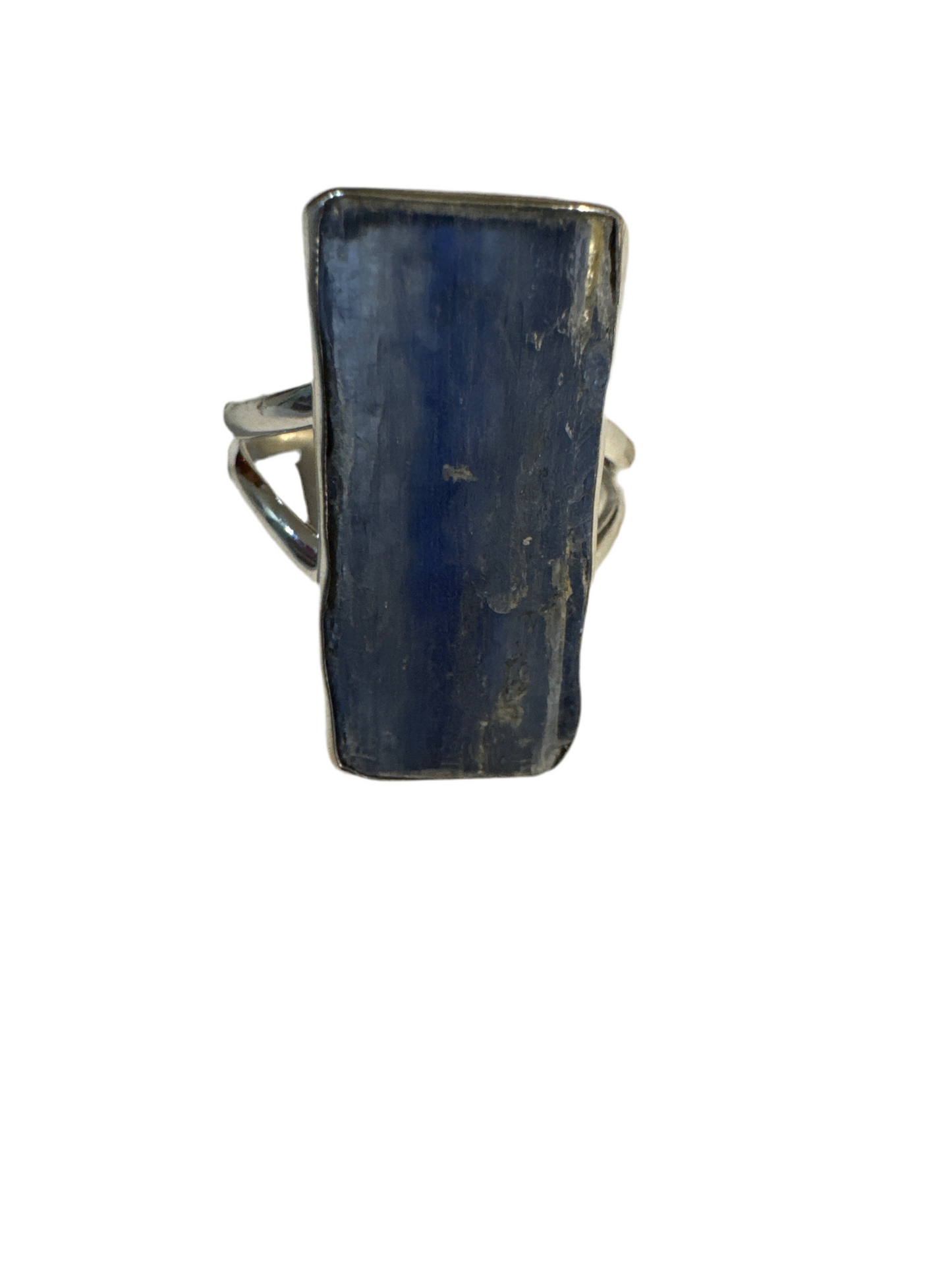 Blue Kyanite Sterling Silver Ring (Size 11)