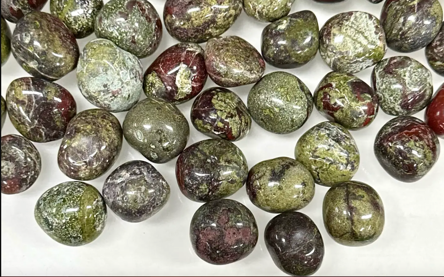 Dragon's (Dragon) Blood Stone Tumbled Pocket Stone