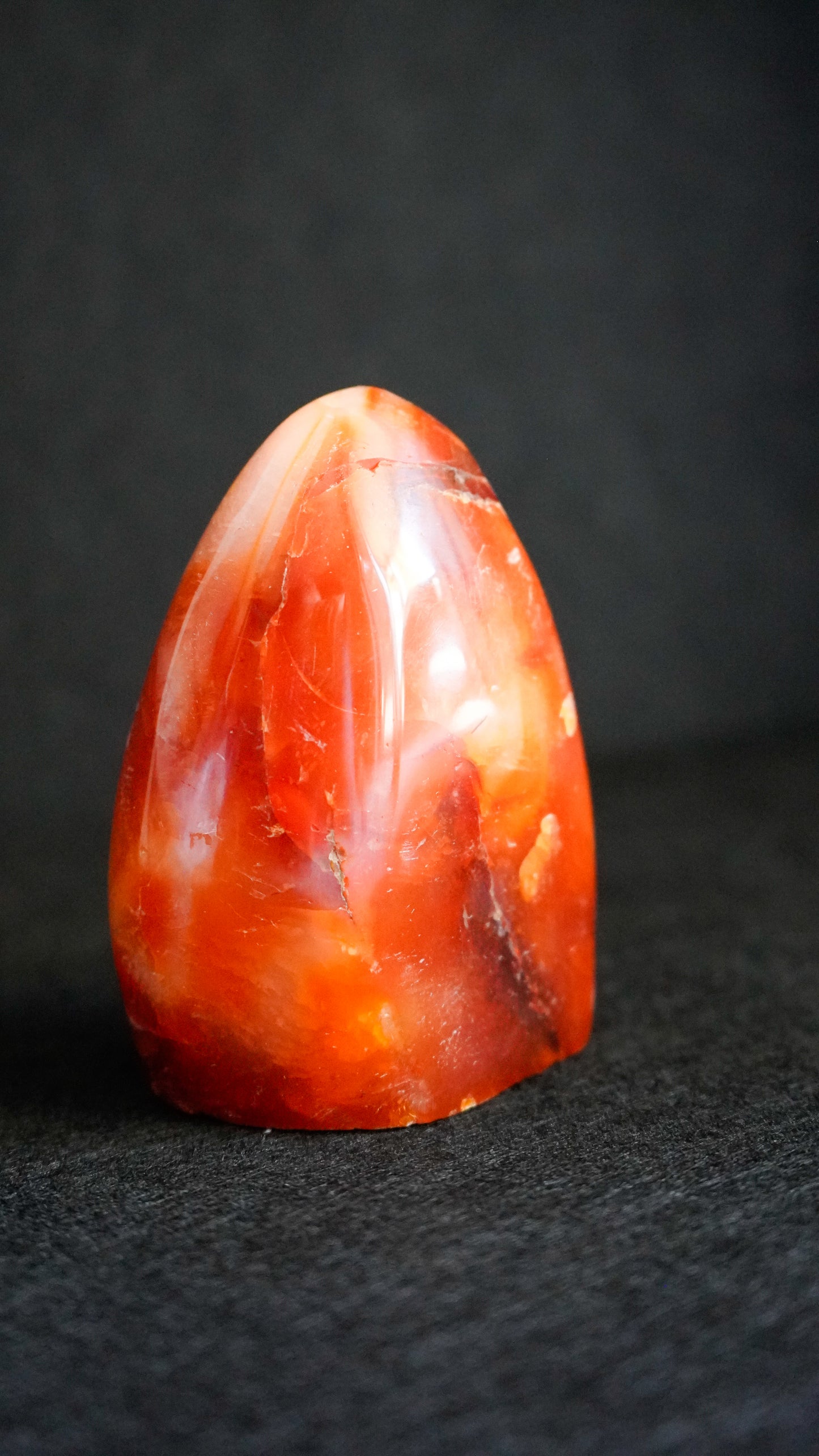 Polished Carnelian Free Form Display Pieces