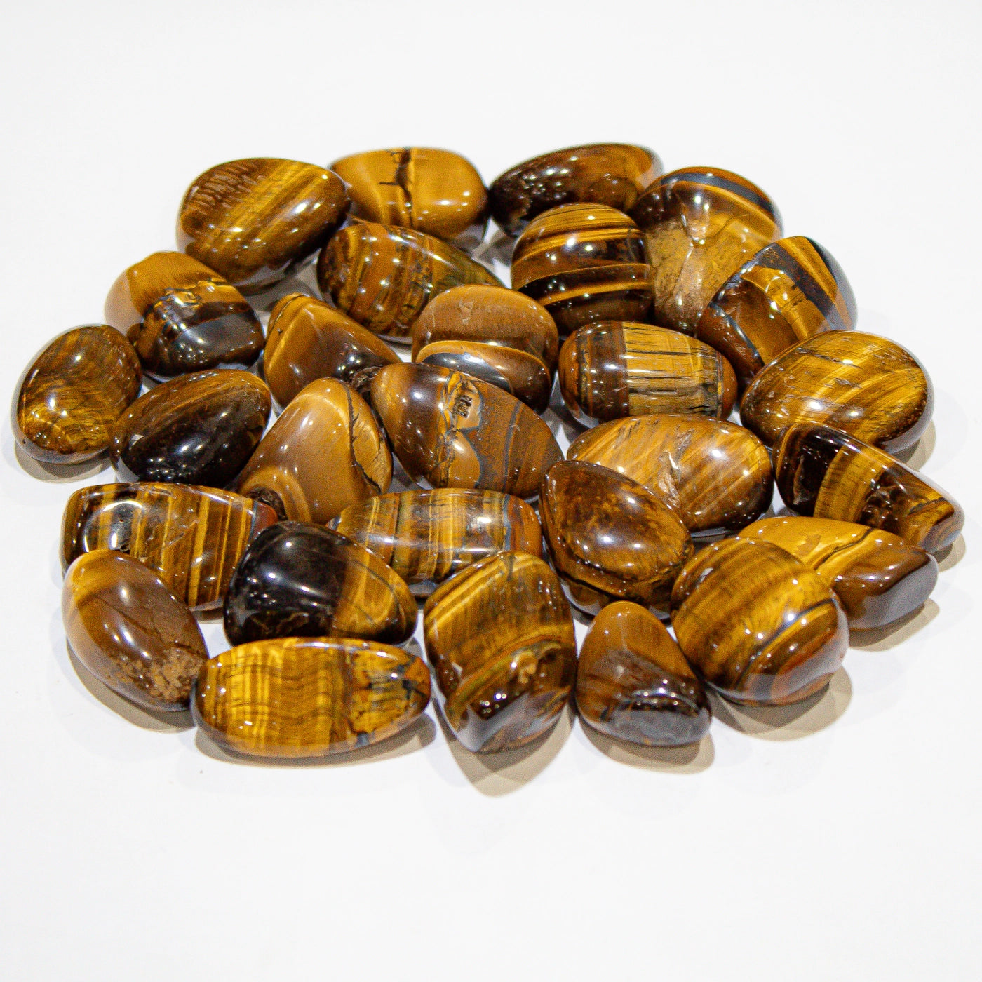 Golden Tiger's Eye Tumbled Pocket Stone