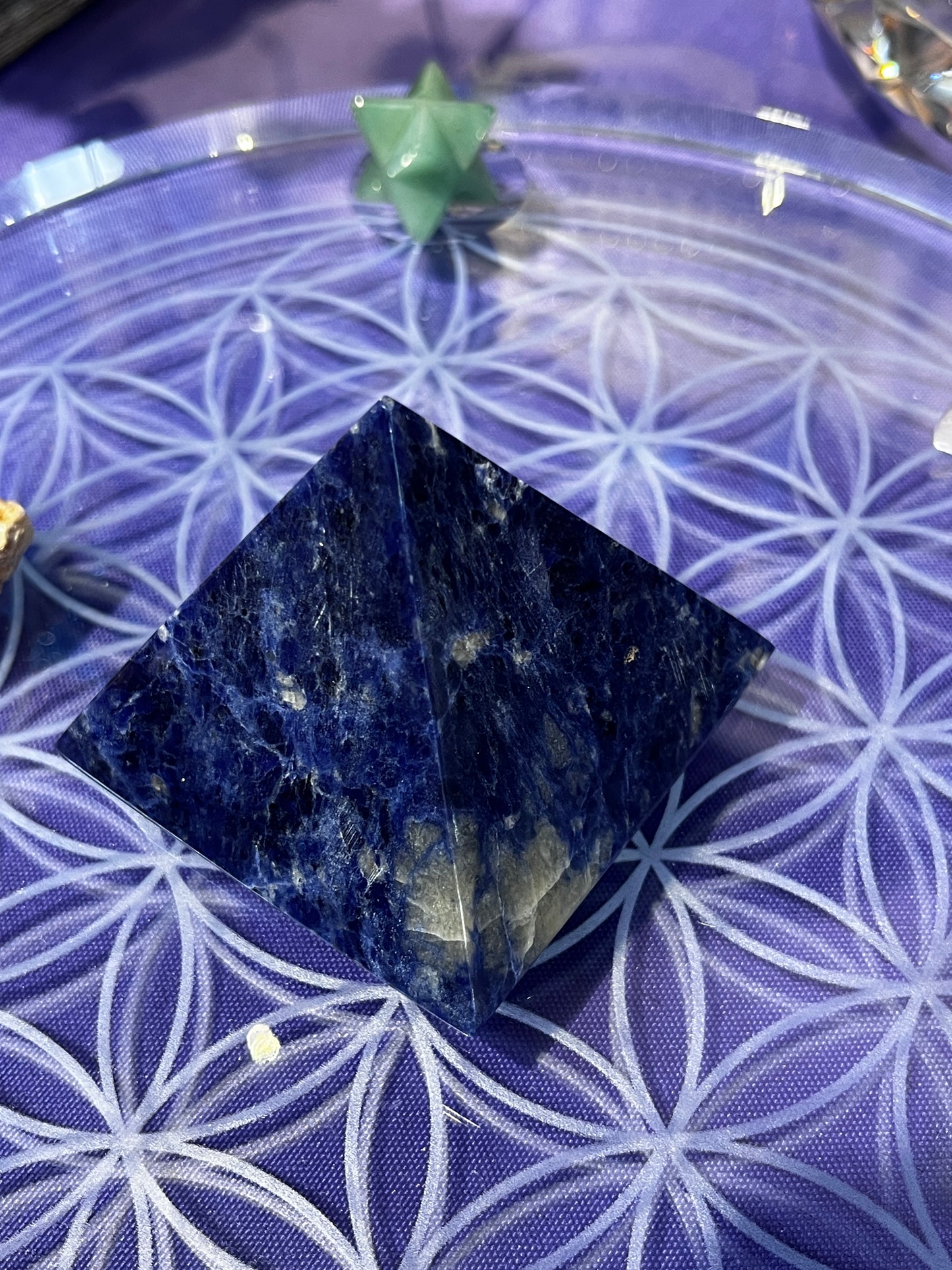 Sodalite Pyramids