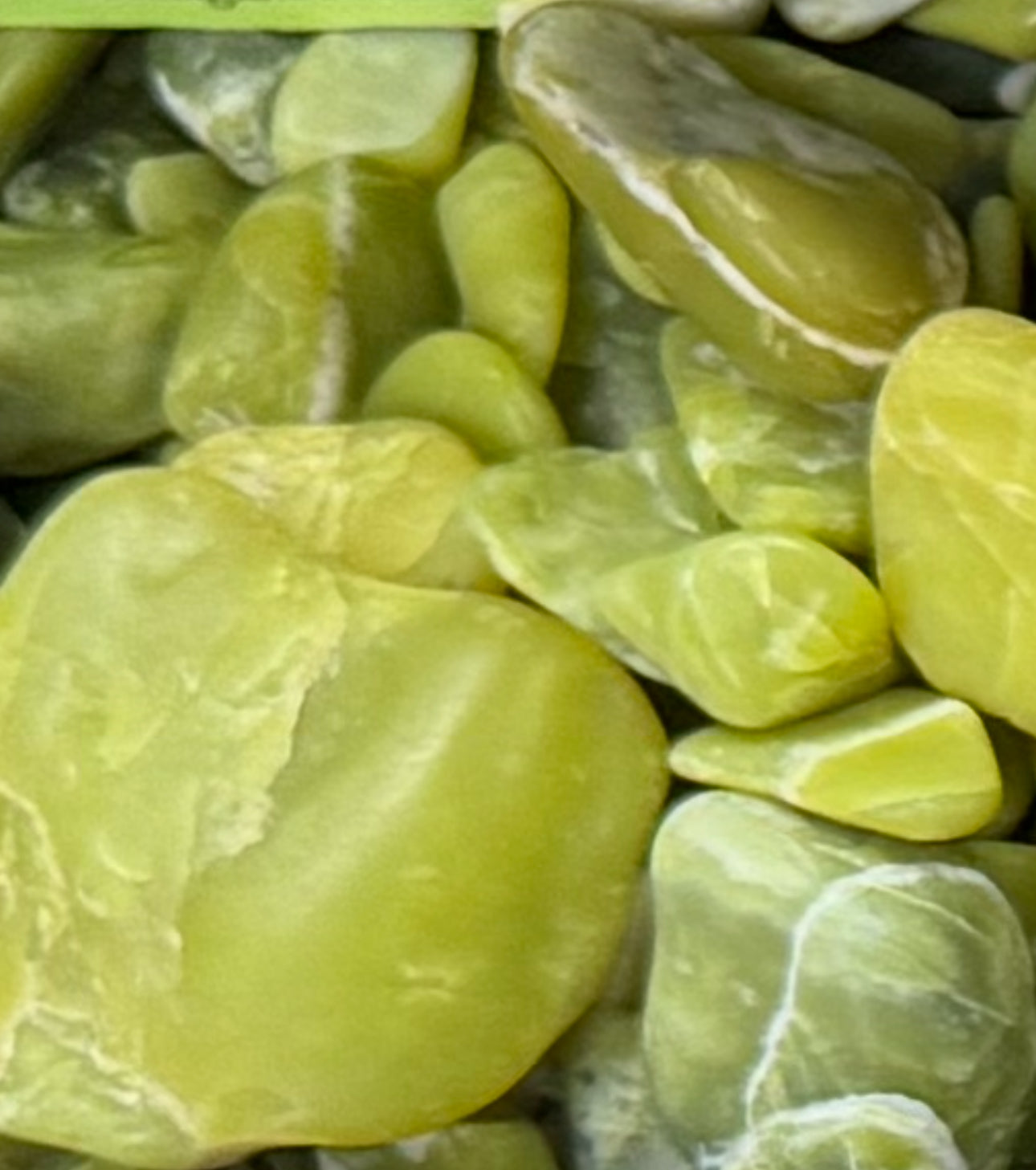 Serpentine Tumbled Pocket Stone