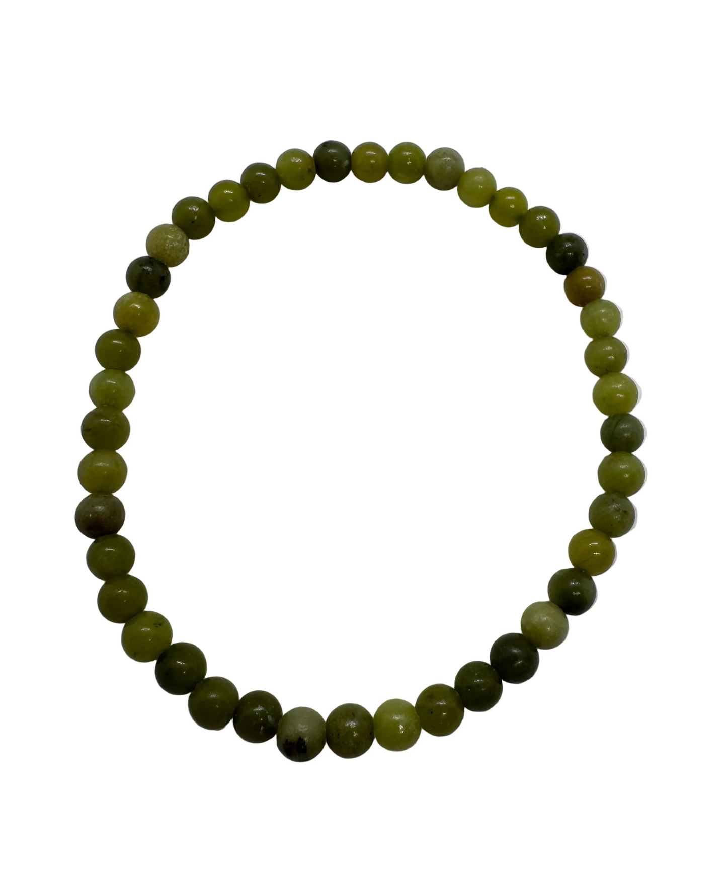 Summer Solstice Yooperlite (8mm) & Jade Bracelet (4mm) Power Pair