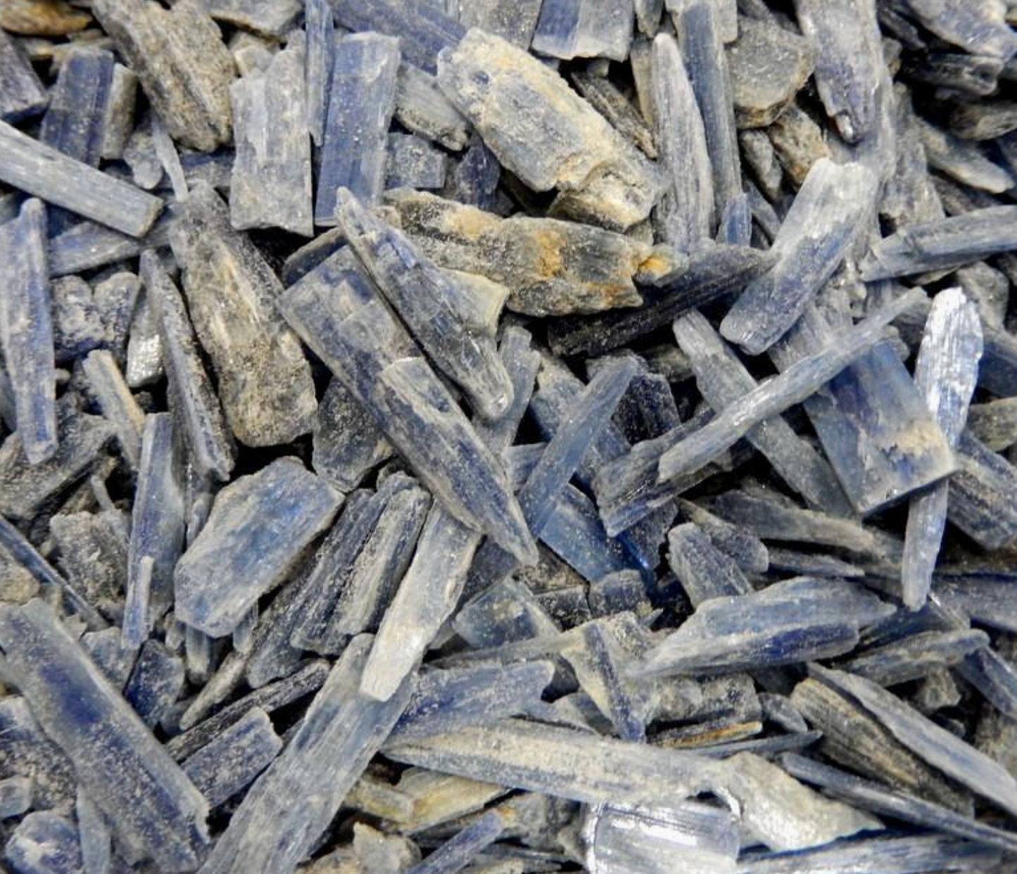 Blue Kyanite Blades Raw Rough Pocket Stone
