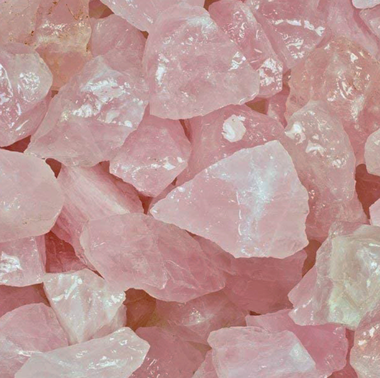 Rose Quartz Raw Rough Pocket Stone
