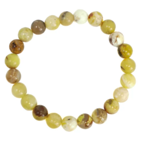 Canary Yellow Opal Bracelet (8mm)