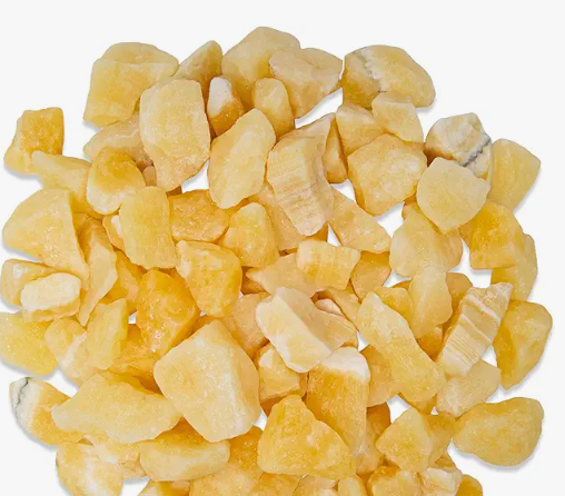 Yellow Calcite Raw Rough Pocket Stone