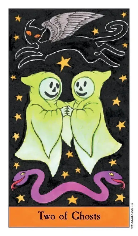 Halloween Tarot Deck and Book Set (Large Box)