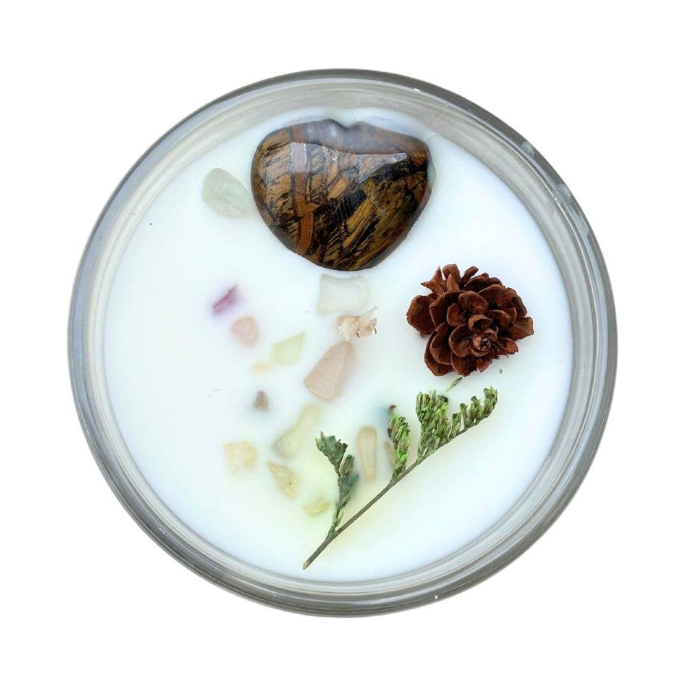 Strength Crystal Candle | Earth’s Element Wellness