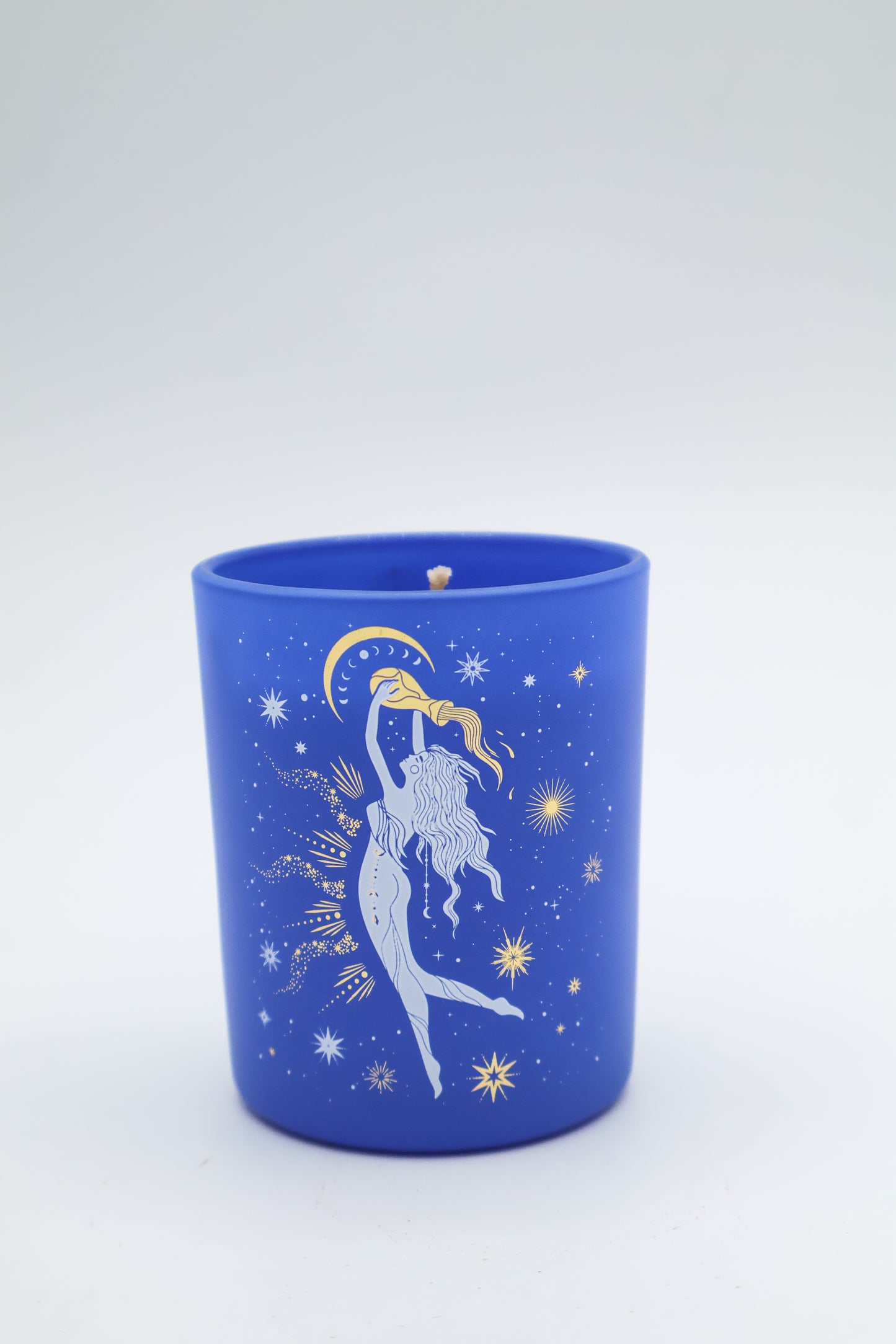 Aquarius Zodiac Sign Candle