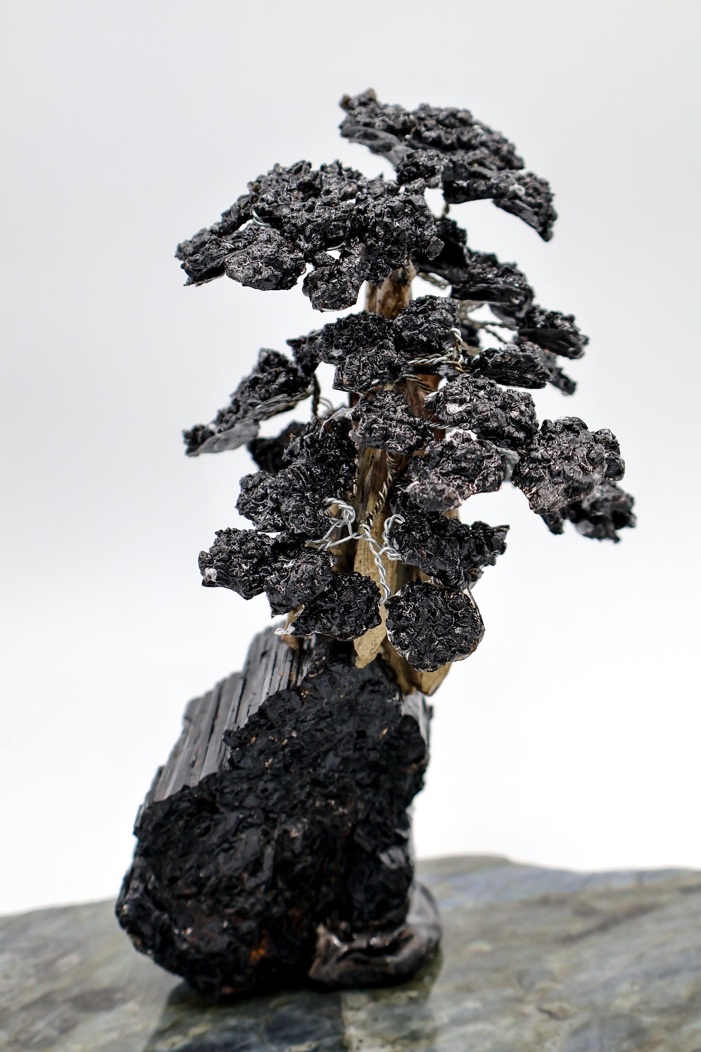 Raw Black Tourmaline Tree