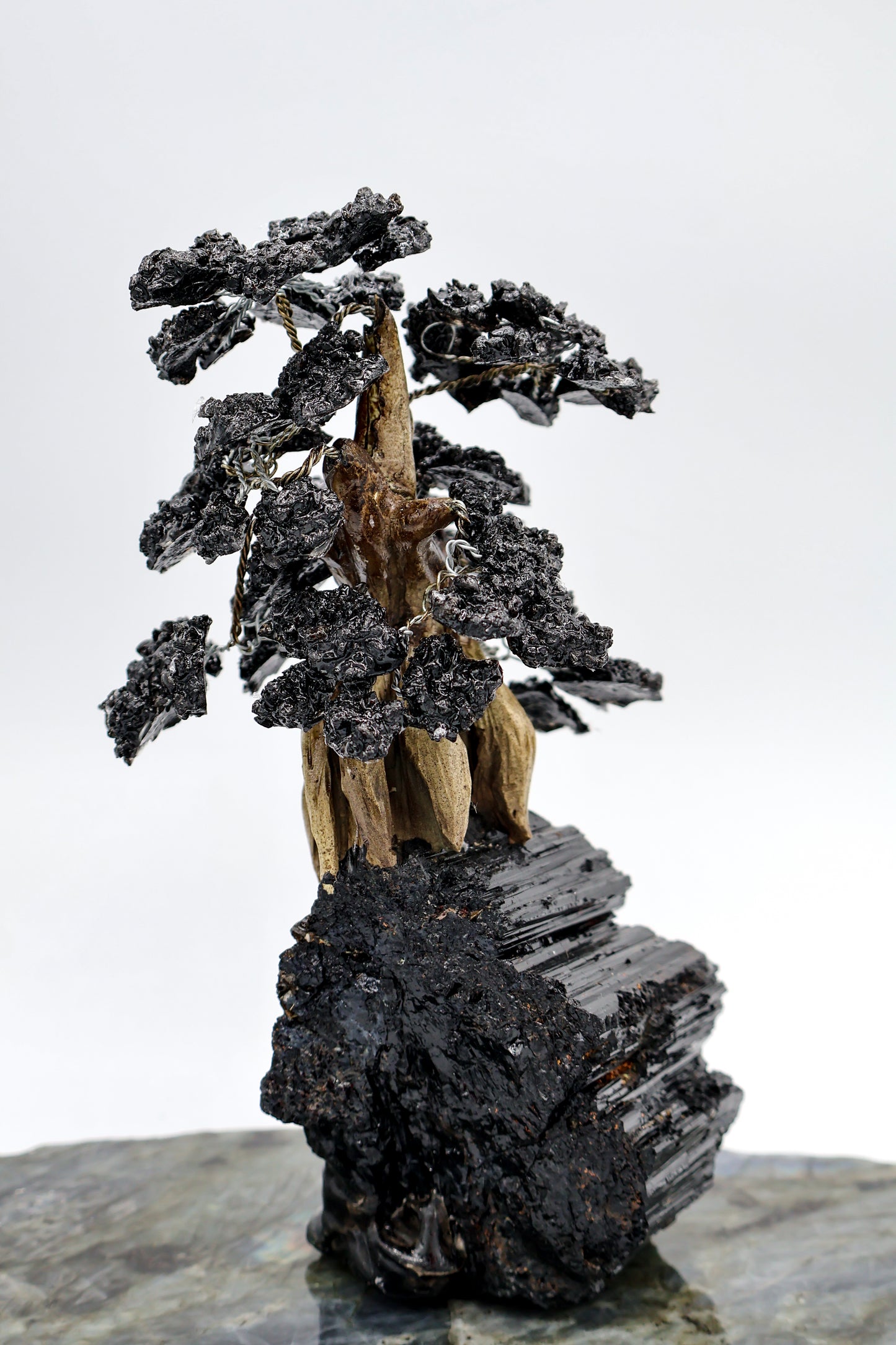 Raw Black Tourmaline Tree