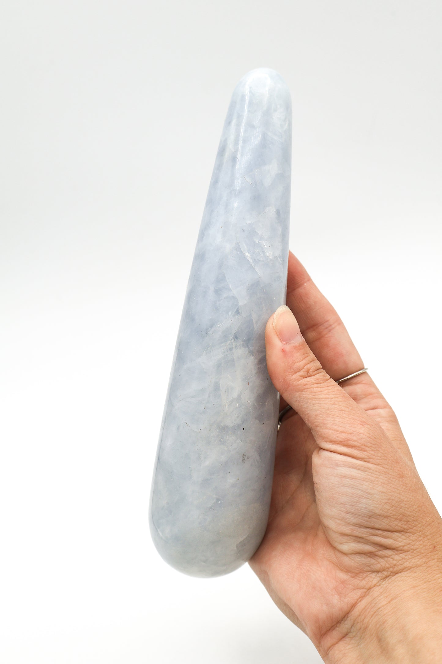 Angelite Blue Calcite Massage Wand