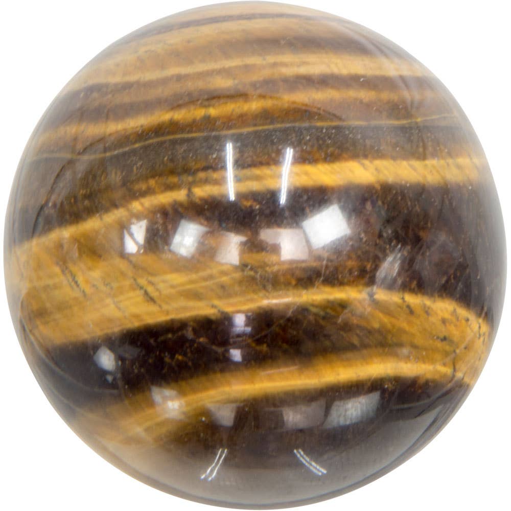 Tiger Eye Gemstone Sphere