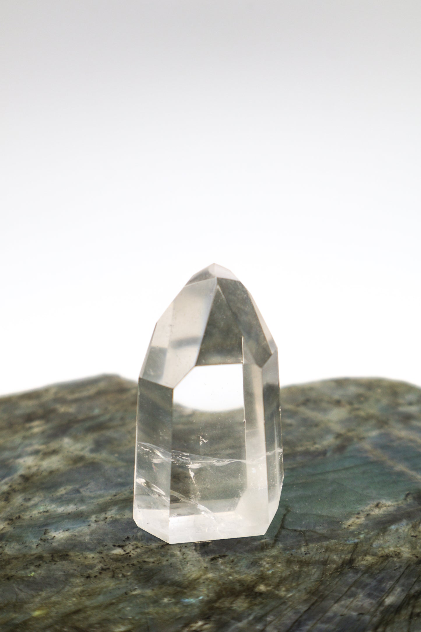 Clear Quartz Obelisk Tower Point (Single Terminated)