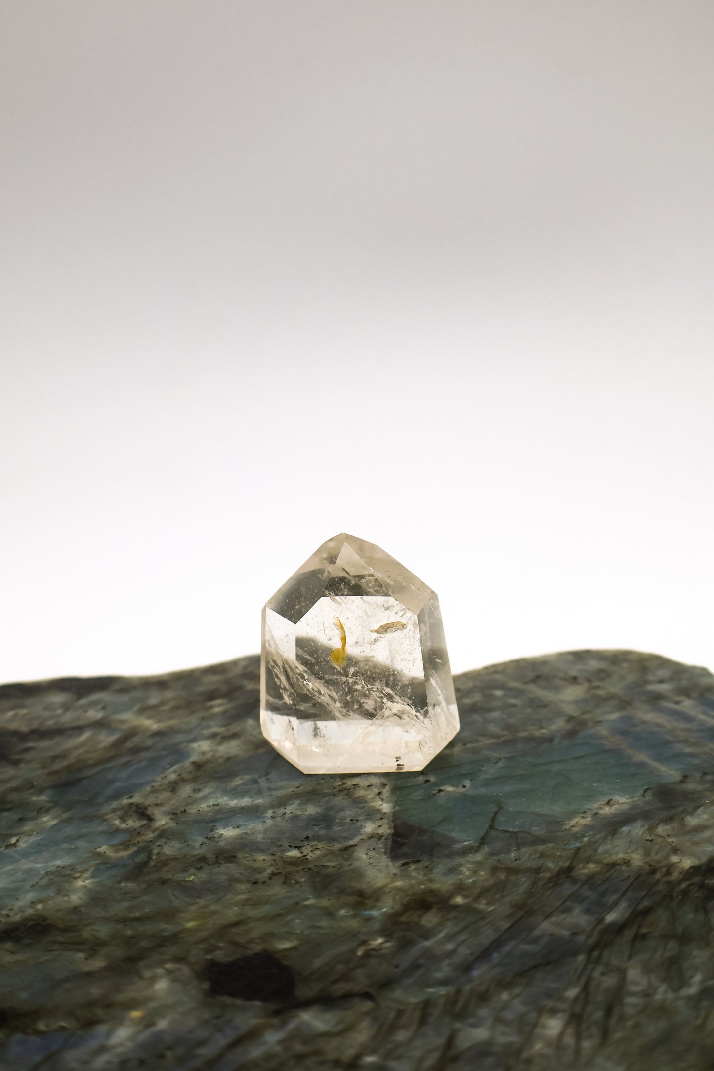 Clear Quartz Towers with Inclusions (Single Terminated)