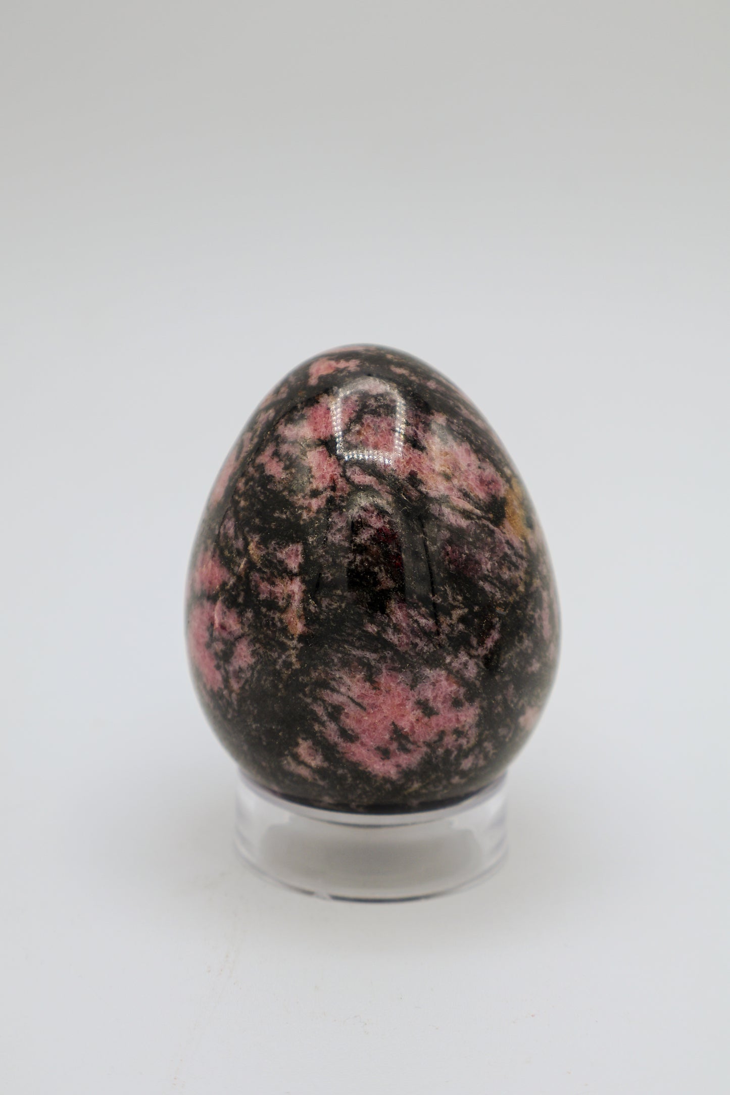 Rubellite Quartz Egg