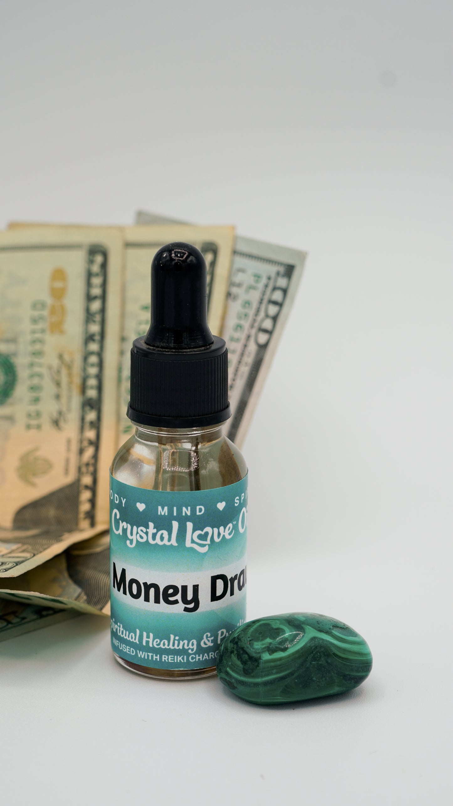 Money Draw Essential Oil by Crystal Love (15ml)