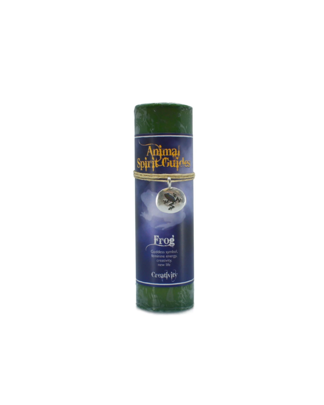 Animal Spirit Guide Candle with Gold Pendant