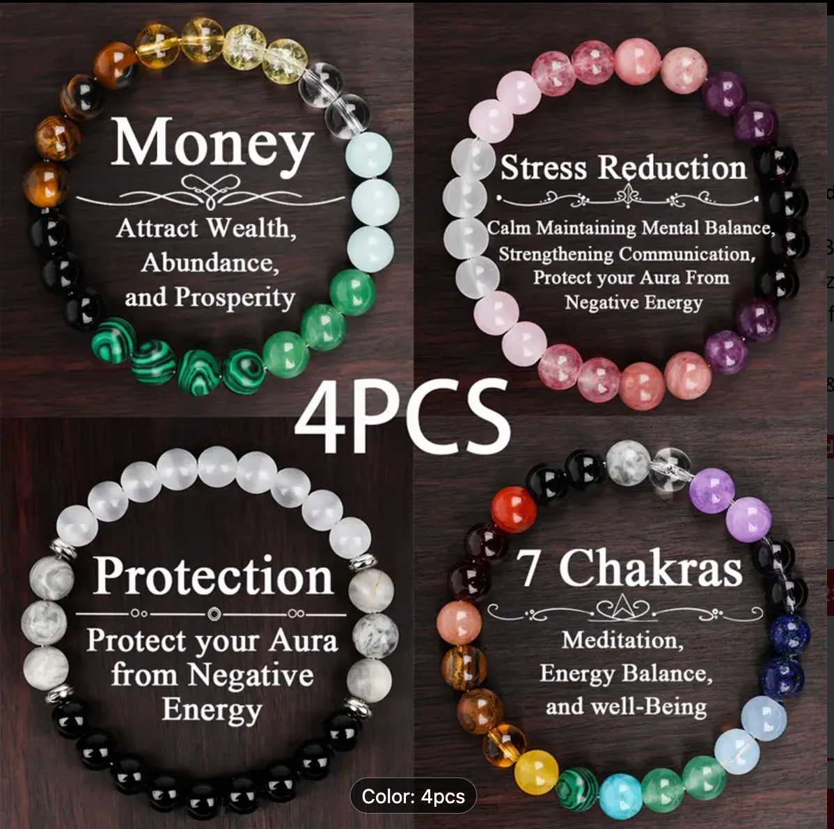 Gemstone Intention Bracelets