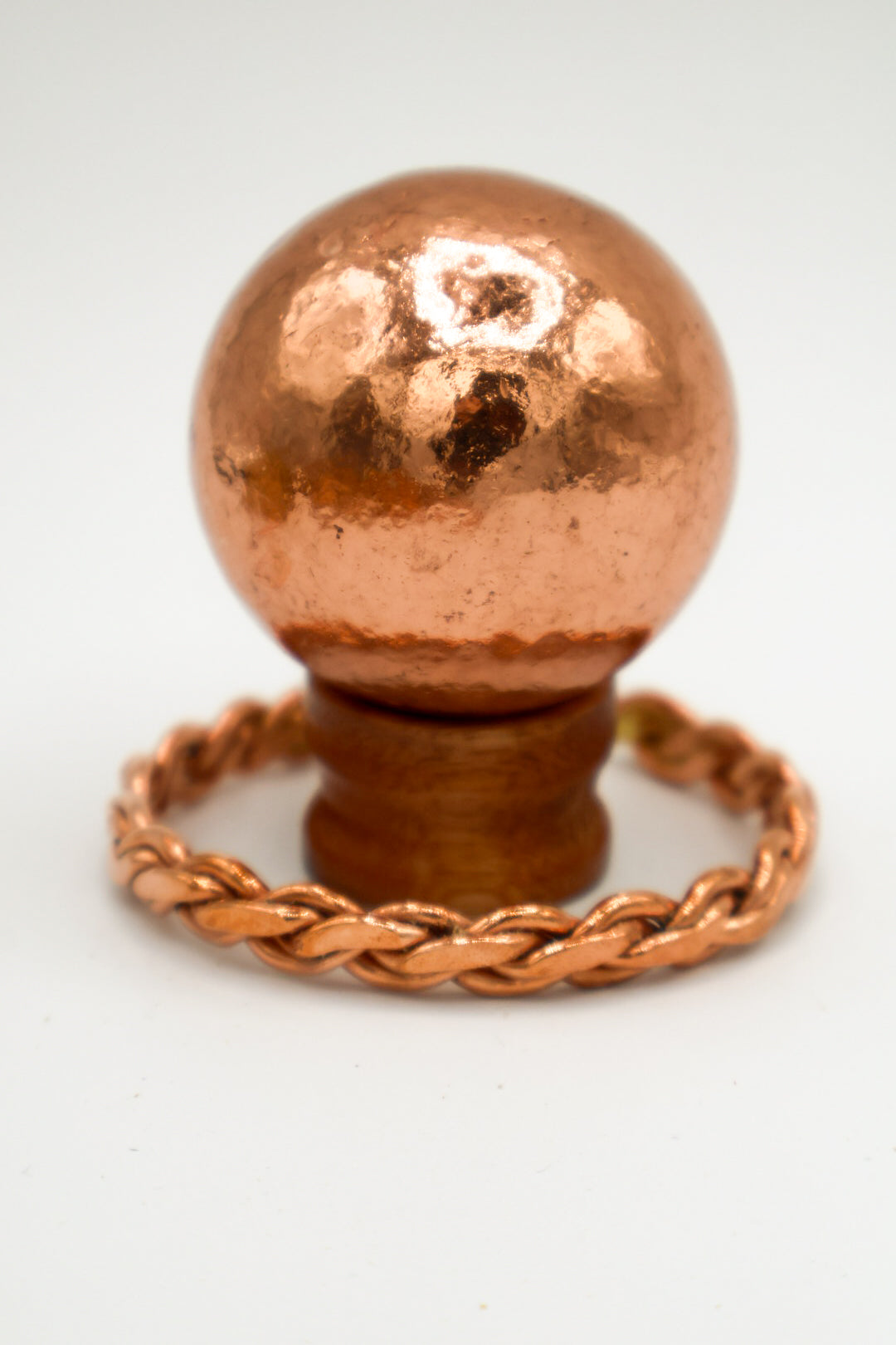 Single-Tone Copper Bangle Bracelets