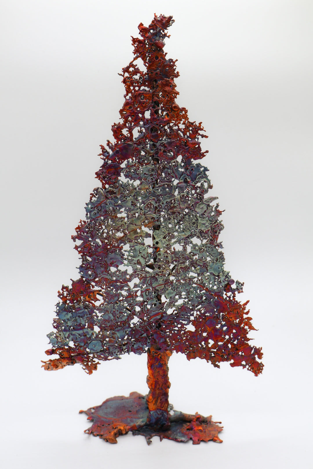 Hand Poured Copper Trees