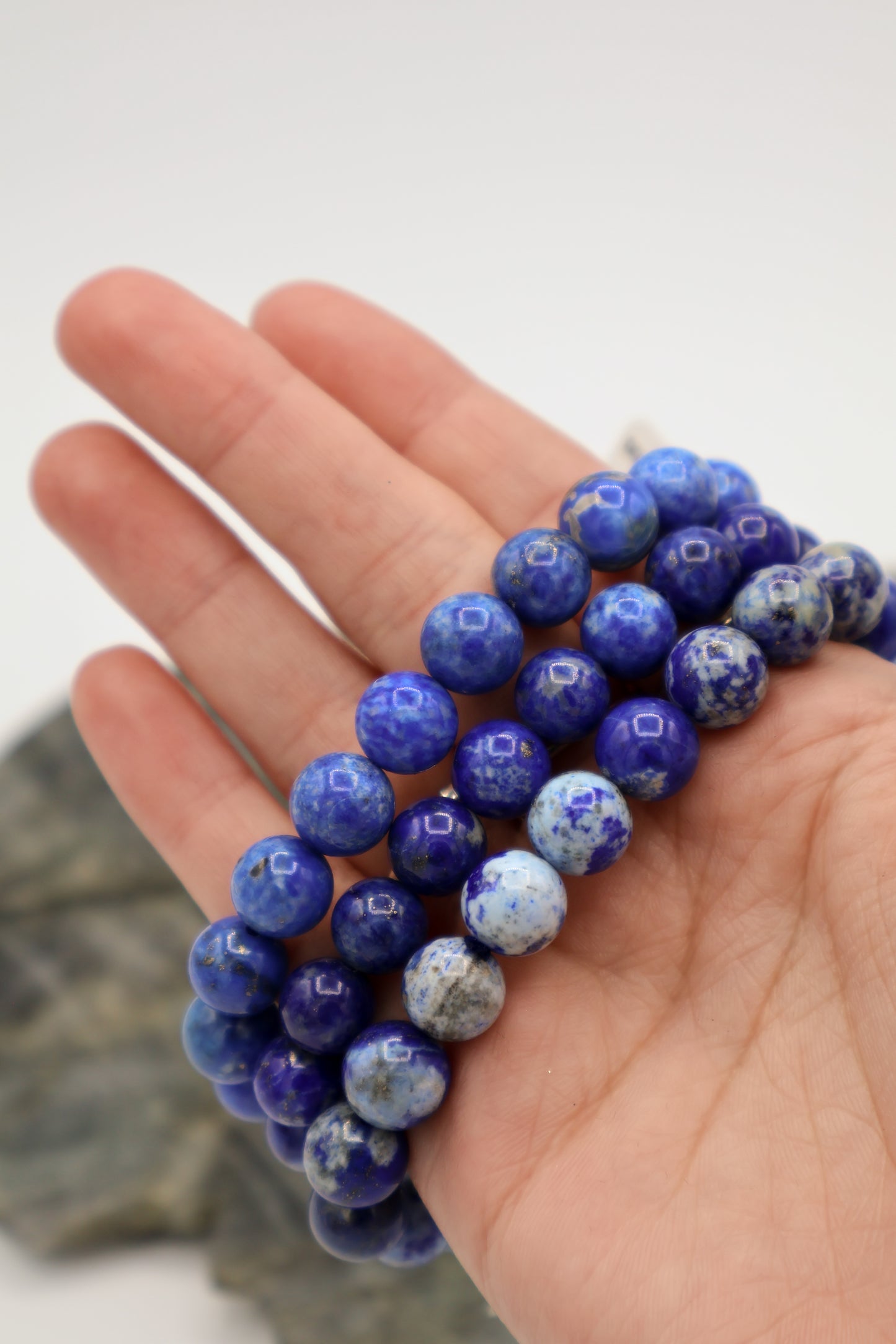 Premium Lapis Lazuli Bracelet (8mm)