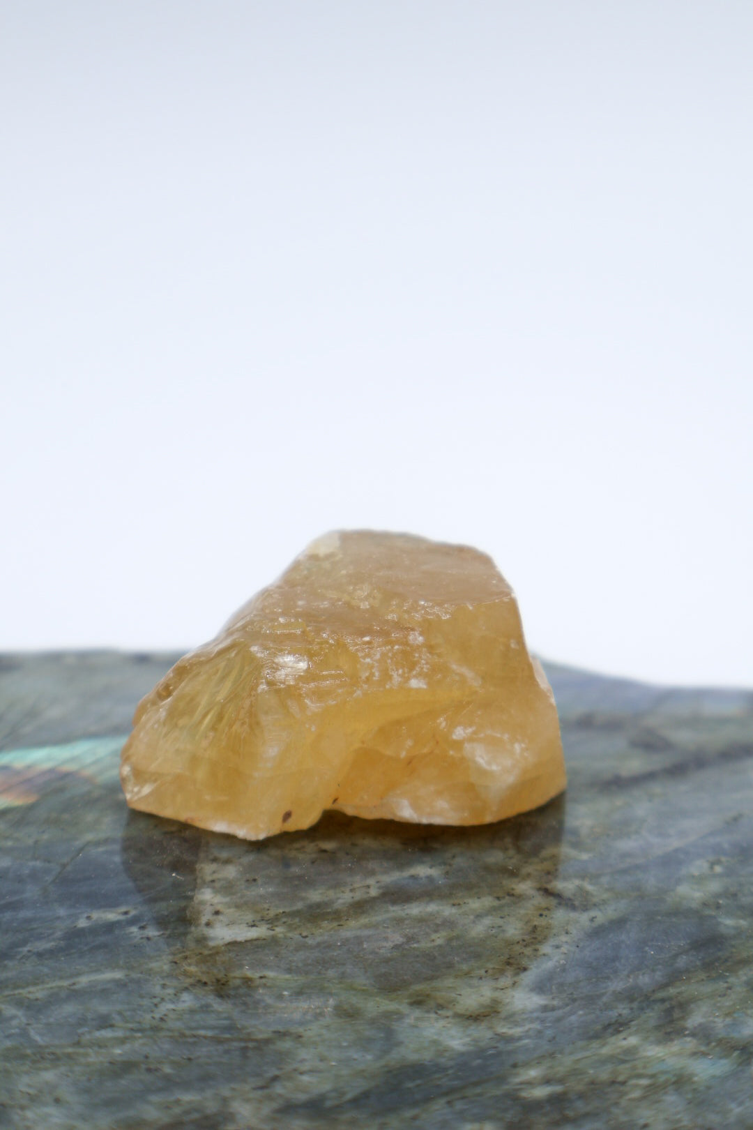 Honey Calcite Raw Rough Pocket Stone
