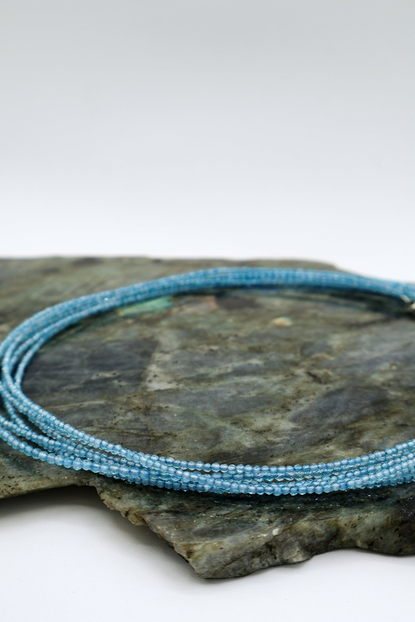 Topaz Crystal Necklace (2mm)