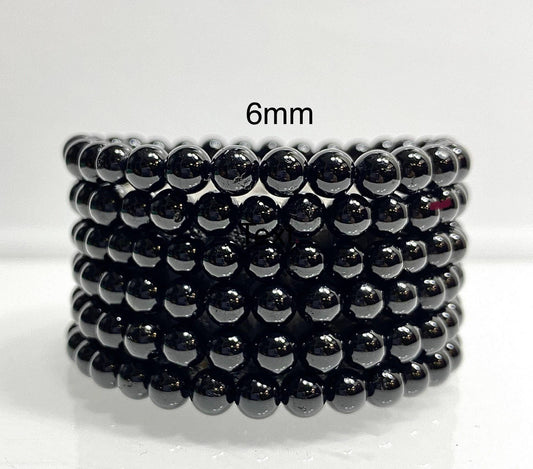 Black Tourmaline Bracelet (6mm)